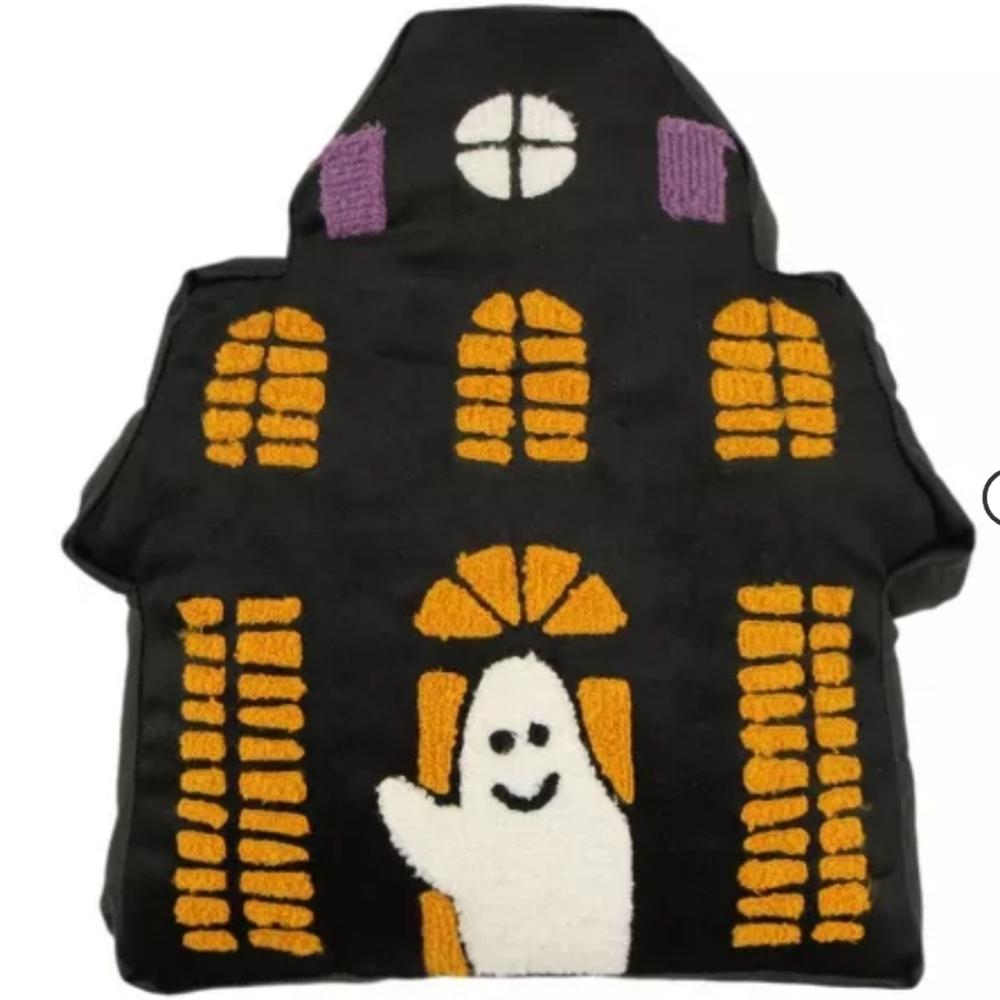 NWT Haunted House Pillow